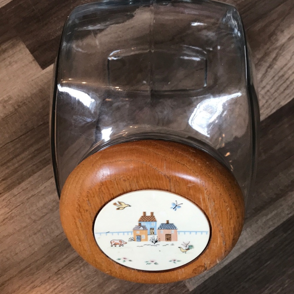 Heartland International Tableworks glass jar